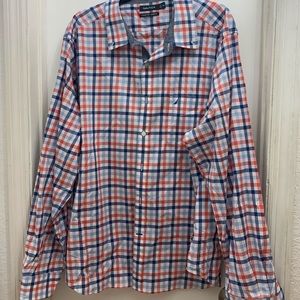 Nautica Men Long Sleeve Classica Fit Shirt